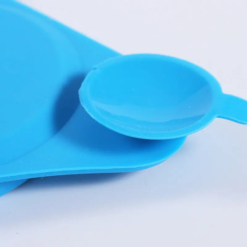 Pet-Friendly Suction Cup Slow Feeder Bowl