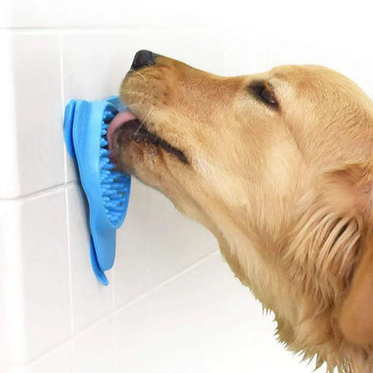 Pet-Friendly Suction Cup Slow Feeder Bowl