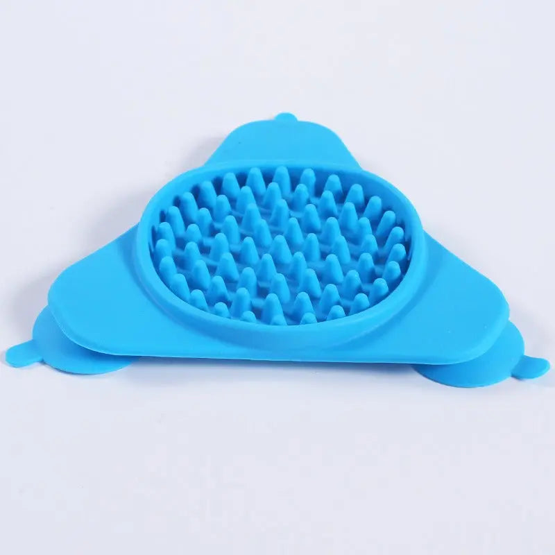 Pet-Friendly Suction Cup Slow Feeder Bowl